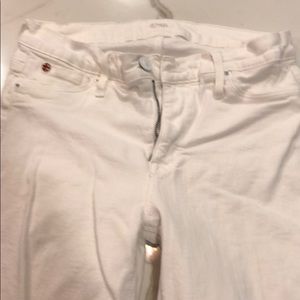 White Hudson Skinny Jeans
